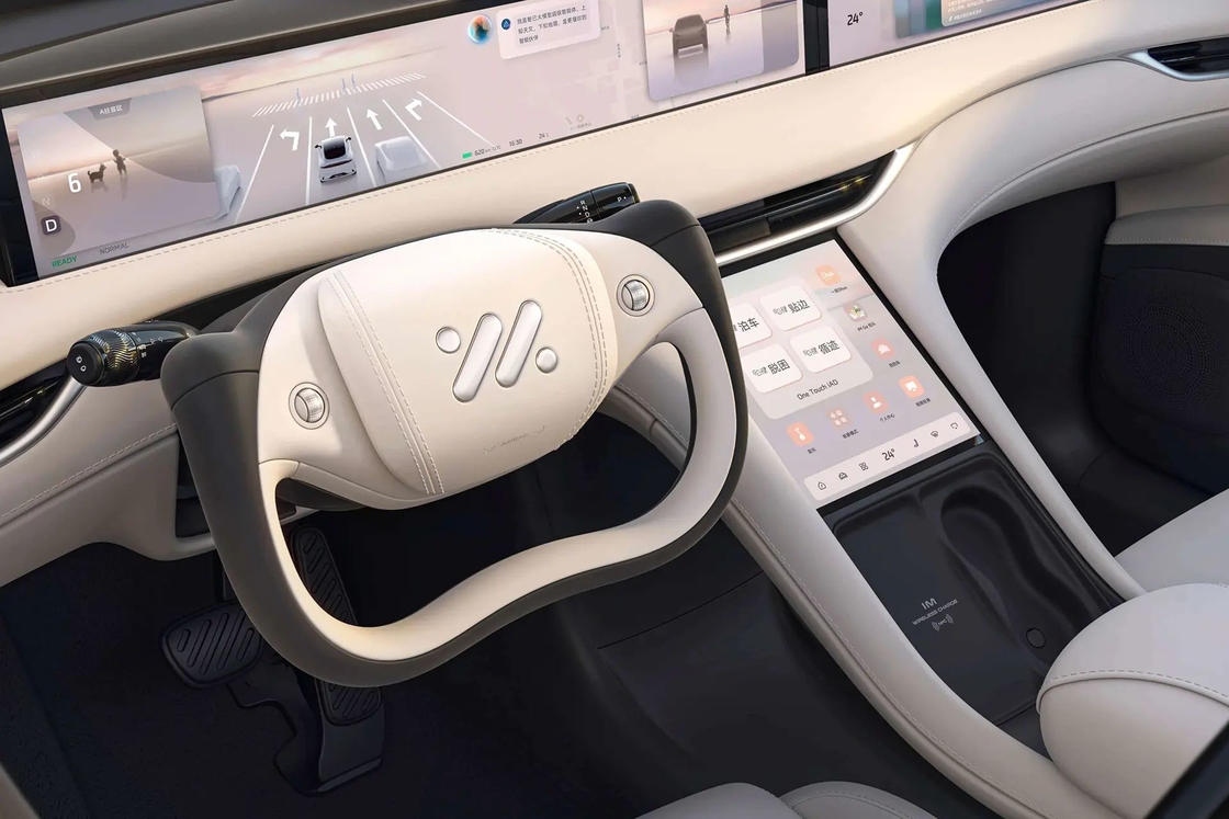 Zhiji LS62023 Max Ultra-Long Range Edition IM Электрический автомобиль для средних и больших внедорожников с дальностью действия 760 км