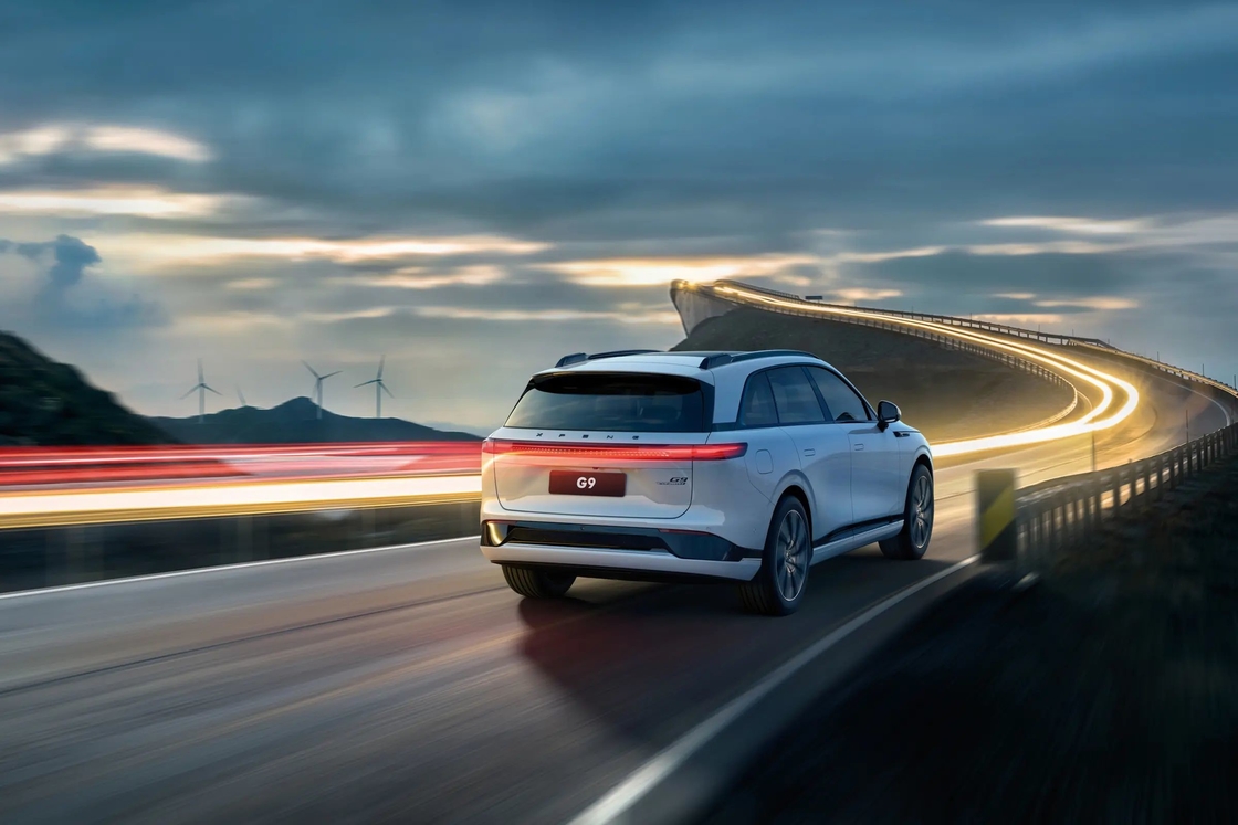 Xiaopeng Электрическое транспортное средство Xpeng G9 SUV Чистый электрический средний по большой 5-дверный 5-местный электромобиль