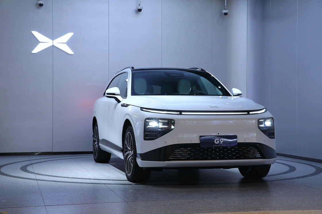 Средний до крупного размера электромобиль Xiaopeng 5 дверей 5 мест Xpeng G9 Чистый электромобиль