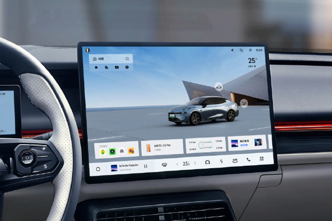 Средний размер 126 км Lynk & Co Электромобиль Долгий срок службы батареи Lynk Co 07 2024 Модель Em-P