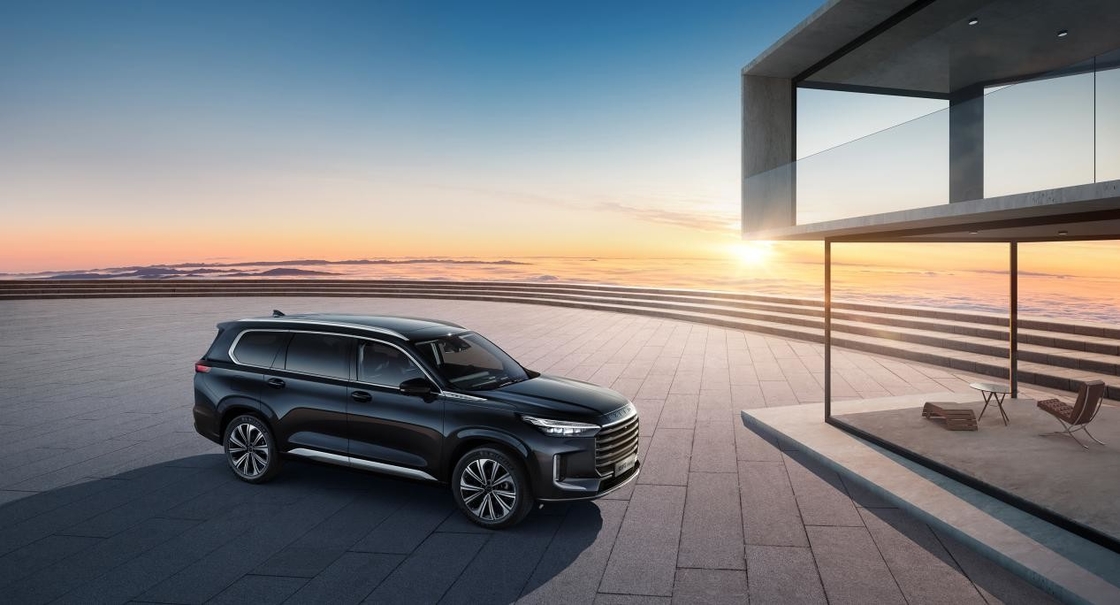 5 сидячих мест Chery бензиновый автомобиль роскошный внедорожник EXEED VX 6.5L / 100 км топливная эффективность