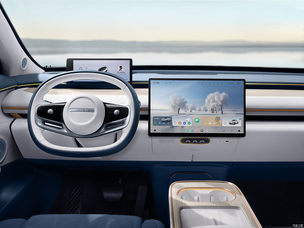 Высокопроизводительный электромобиль Chery EXEED ET для длинного пути и быстрой зарядки