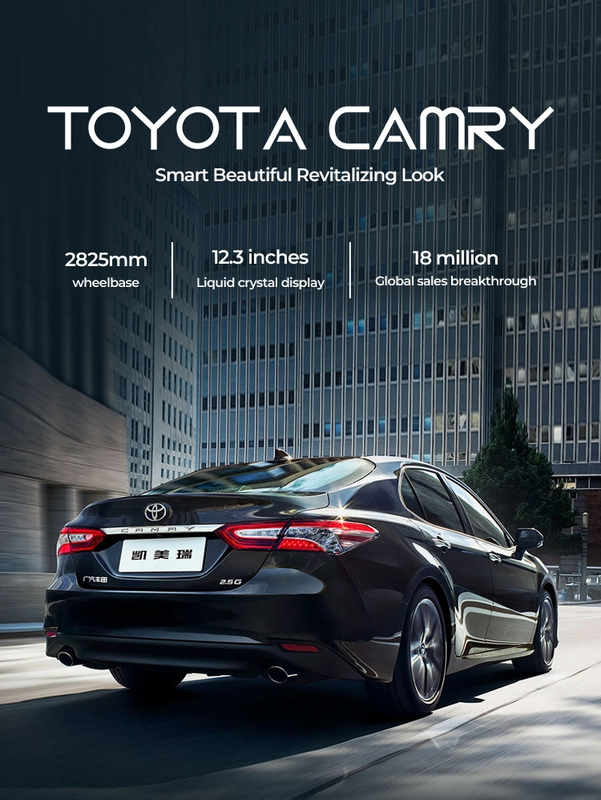 Средний размер роскошный Toyota Camry гибридный автомобиль переднее колесо привод 150 л.с.