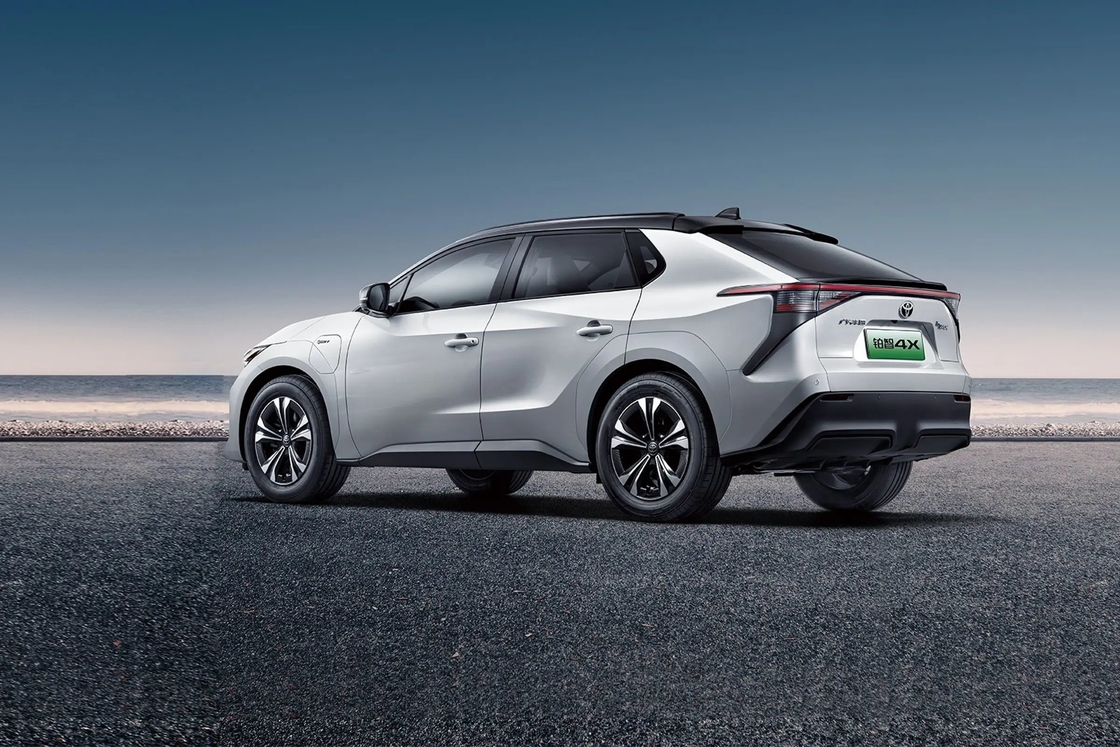 250 Miles Range Toyota SUV Электромобиль 5 мест Чистый электрический Toyota Bz 4X Автомобиль