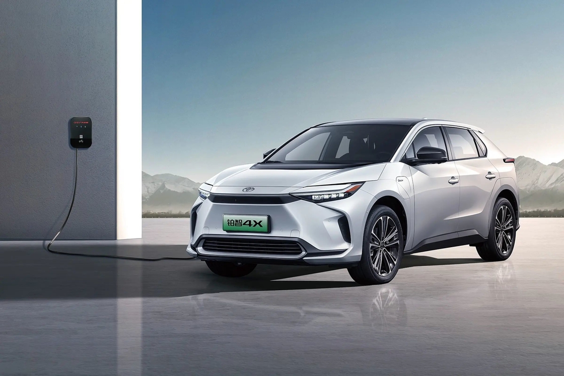 Elektro Toyota Electric Car Чистый электрический средний размер Toyota Bz4x Электрический внедорожник
