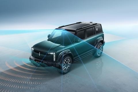 150 км/ч Левое рулевое управление Chery Электромобиль iCAR 03 с комфортным опытом езды