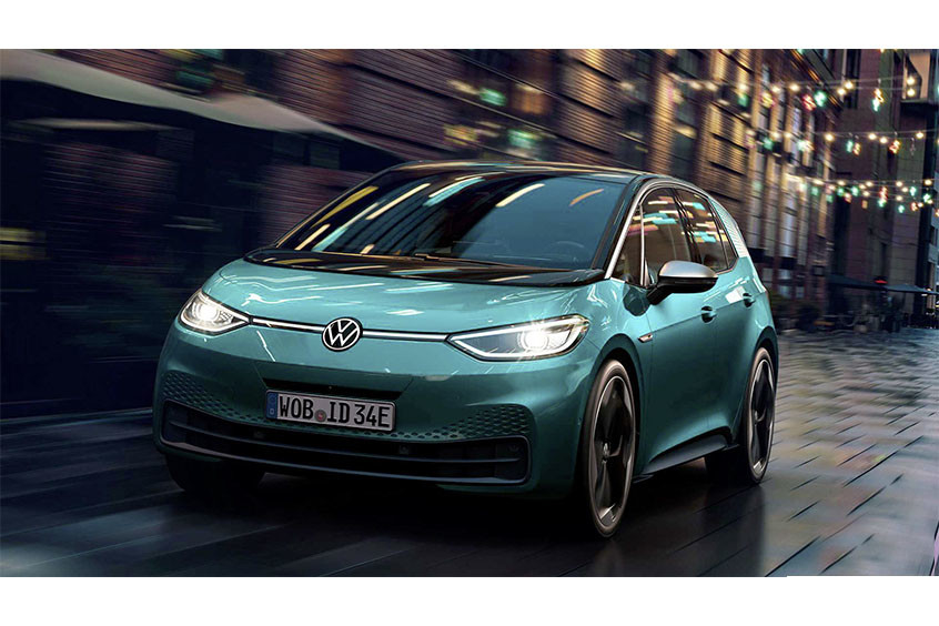 Седан Кассовый тип Volkswagen Электромобиль Переднее колесо Привод Новый ID.3