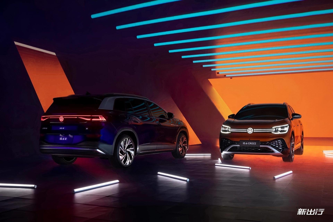 VW ID6 7 мест Volkswagen Электромобиль внедорожник ID 6 Crozz PRO Электромобили