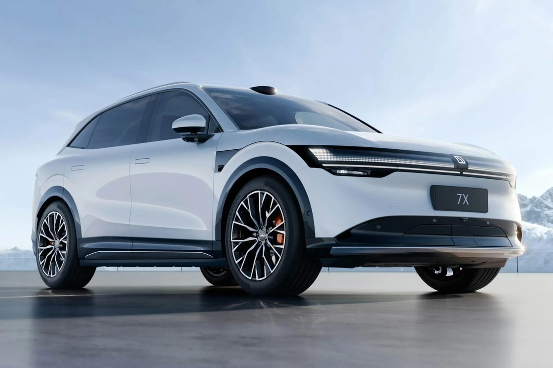 Zeekr 7x 2024 2025 4WD Чистый электрический внедорожник большой дальности 210 км / ч Высокая скорость LHD Новая модель ZEEKR 7X Новый энергетический автомобиль