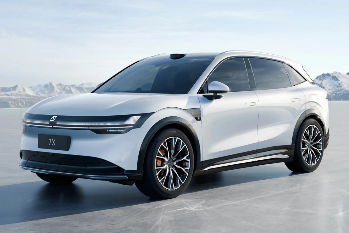 Zeekr 7x 2024 2025 4WD Чистый электрический внедорожник большой дальности 210 км / ч Высокая скорость LHD Новая модель ZEEKR 7X Новый энергетический автомобиль