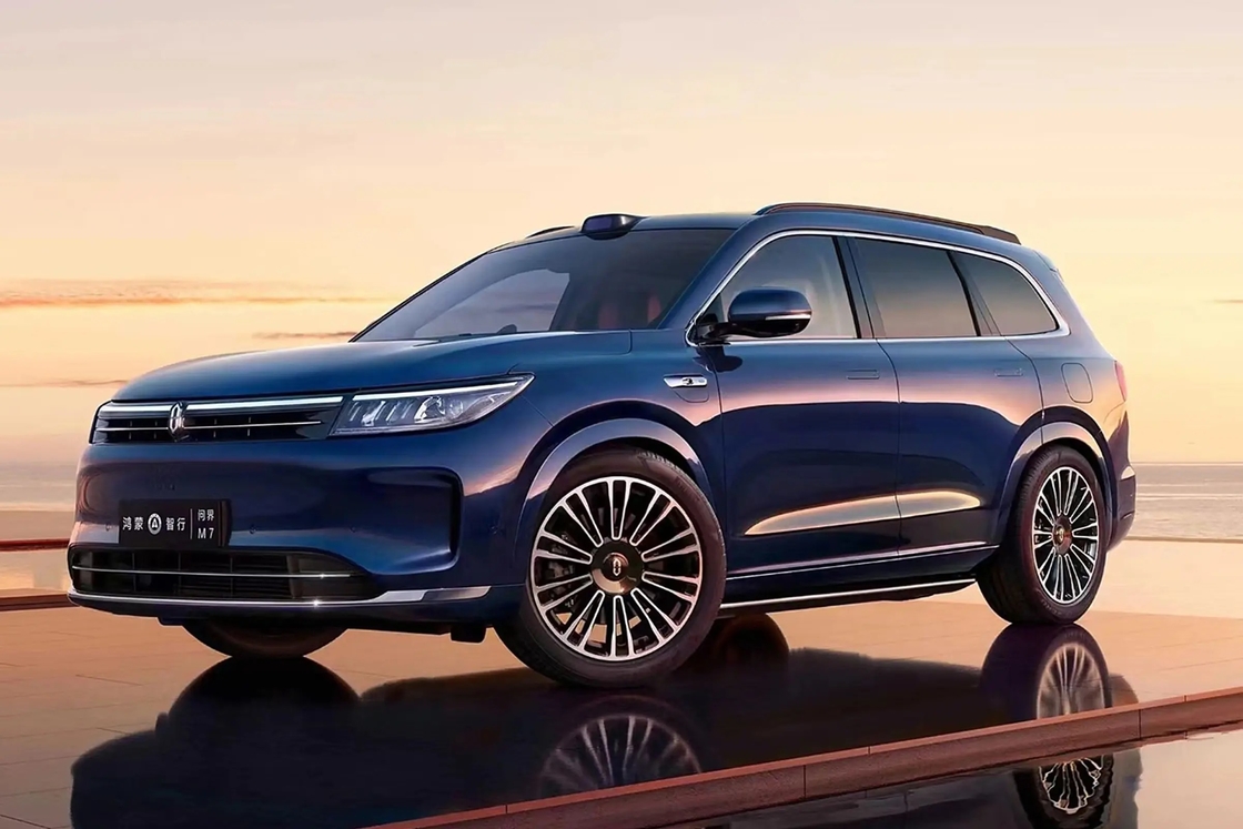 2024 Aito Wenjie M7 чистый электрический автомобиль Роскошный внедорожник 1.5T длинная дальность AITO M5 M7 M9 на складе