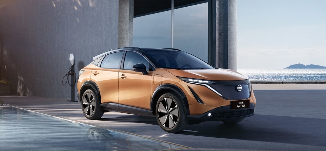 Английская версия DC Fast Charge High Speed Motor Ariya Интеллектуальный роскошный внедорожник Чистый электрический автомобиль