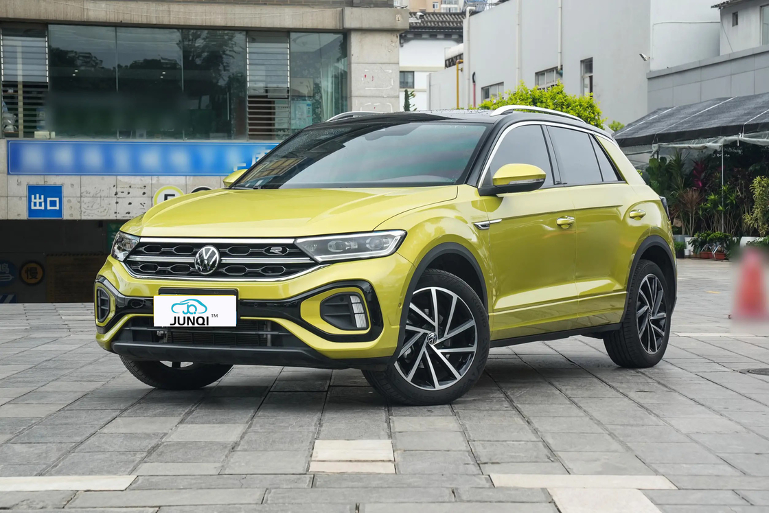 Горячая продажа 2024 Подержанный VW T-Roc 280 Tsi компактный внедорожник Бензиновый автомобиль 1,4 т Бензиновый автомобиль Максимальная скорость 200 км/ч 5 местный автомобиль