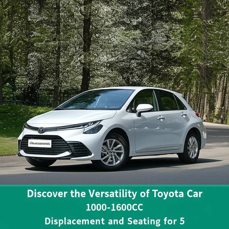 Откройте для себя универсальность автомобилей Toyota с объемом двигателя 1000-1600 куб. см и вместимостью 5 мест
