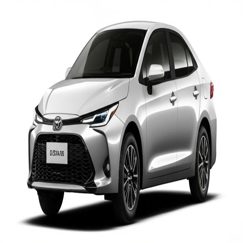 5 Сидячая вместимость Автомобиль Toyota с передней барабанной задней барабанной тормозной системой и 30 Mpg топливной эффективности