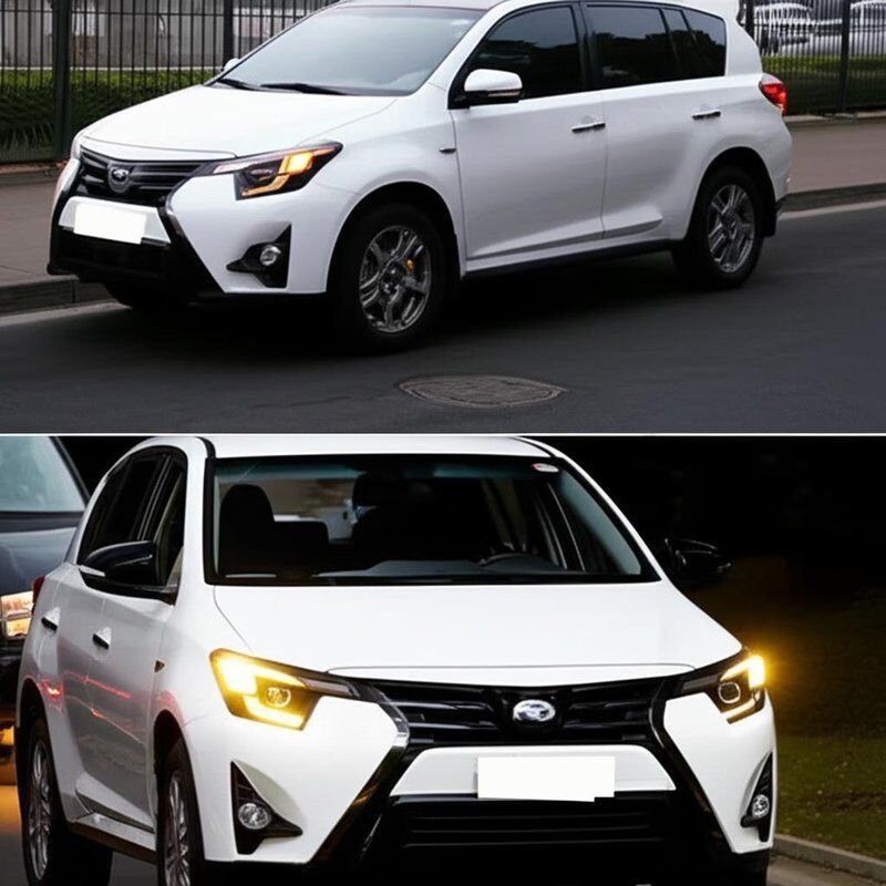 LED Daytime Light Toyota Car with Open Body Type and Service Life of ≤1 Year